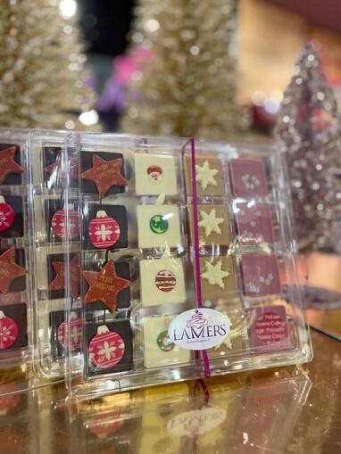 'Kerstchocolade in blister